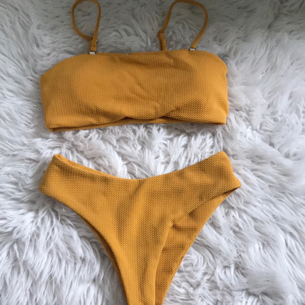 Yellow bathing suit bikini- never worn